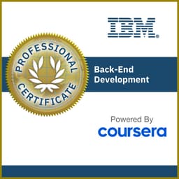 IBM Back-End Developer Certificate