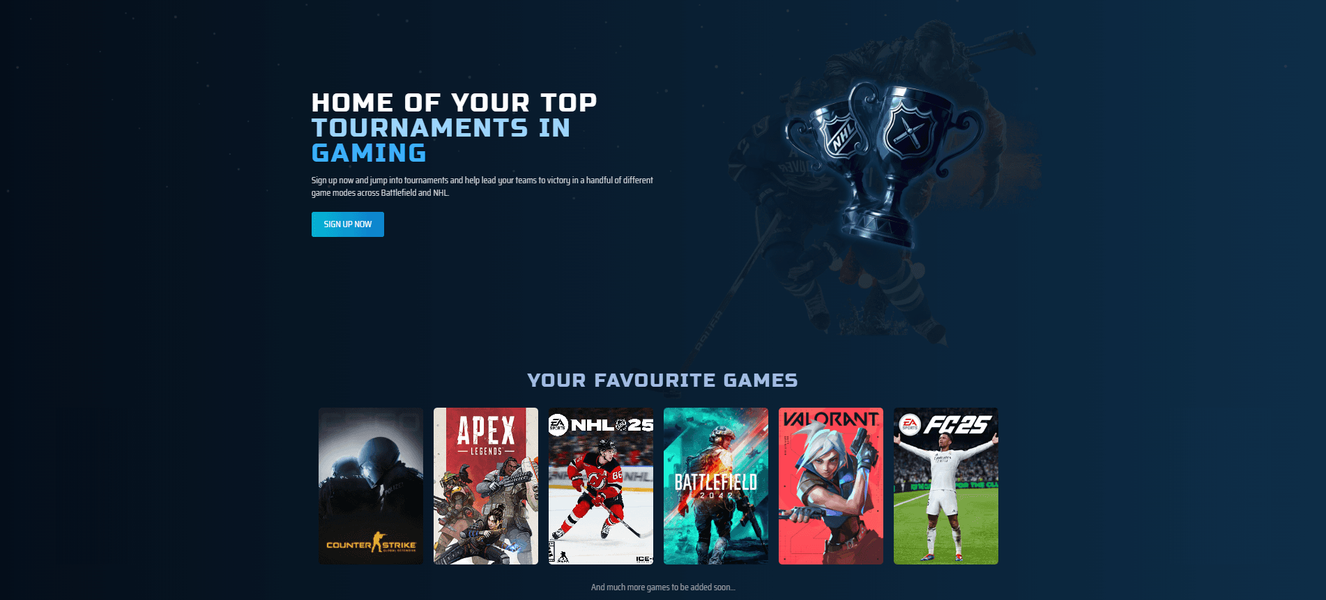 Level Gaming GG user interface